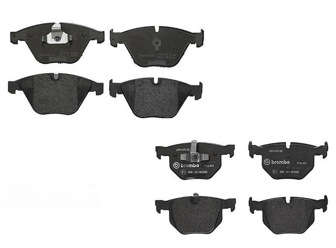 Brembo Brake Pads Kit Front and Rear (LowMet) Brembo 3023916KIT